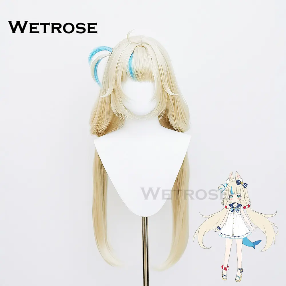 [Wetrose] In Stock Vtuber Sameko Saba Cosplay Wig