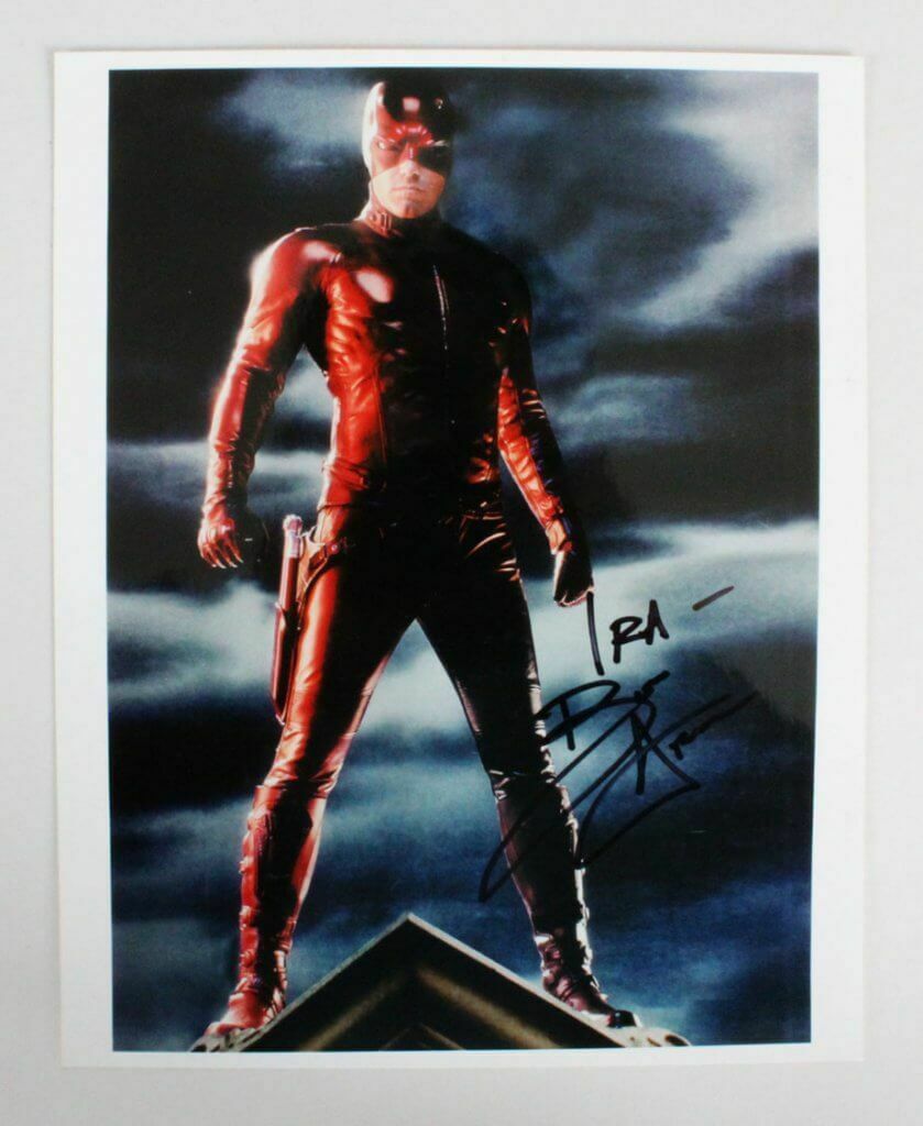 Ben Affleck Signed Photo Poster painting 8x10 Daredevil - COA JSA