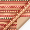 Festive Christmas Gift Wrapping Kraft Paper