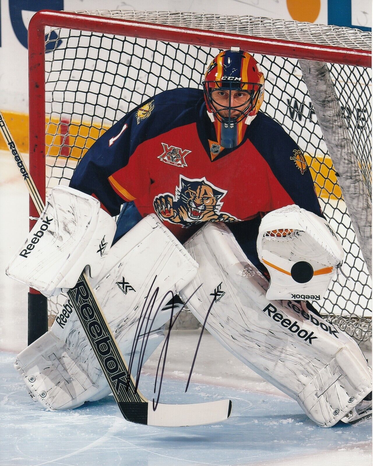 Roberto Luongo #0 8x10 Signed Photo Poster painting w/ COA Florida Panthers 031019