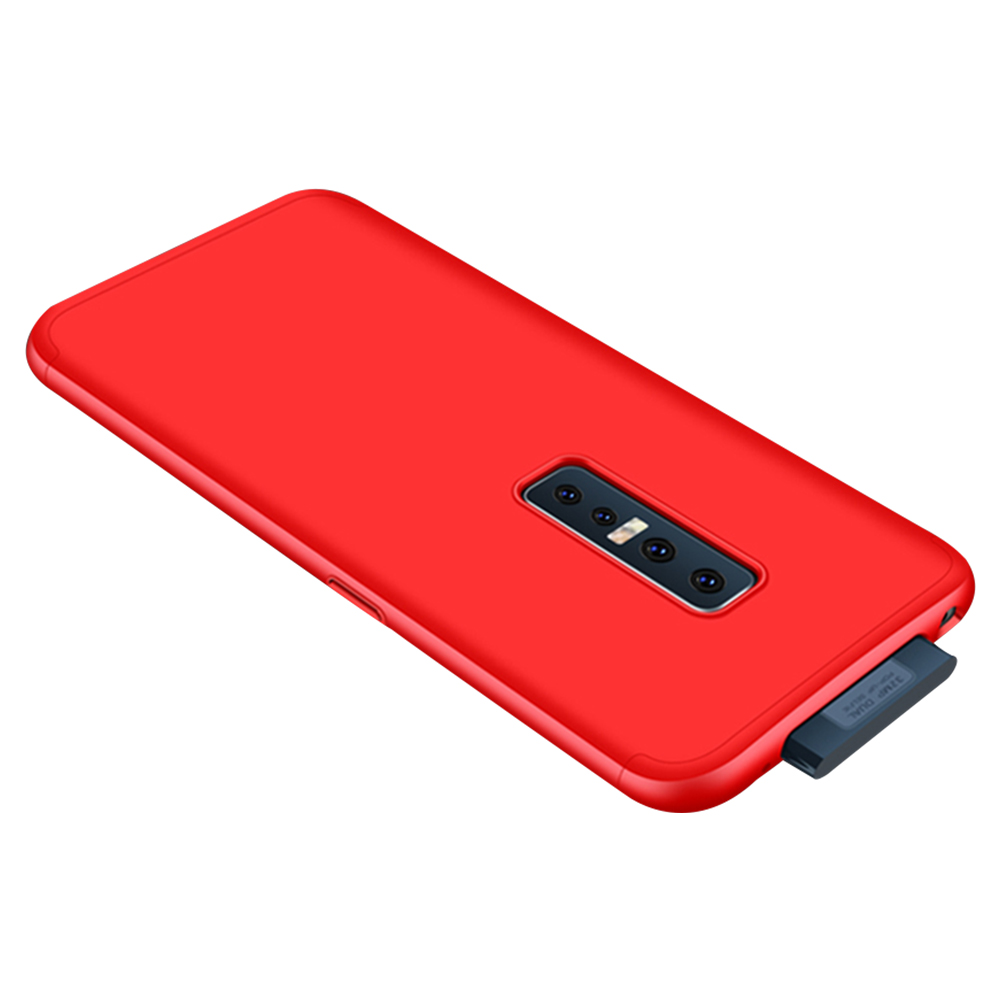 

Frosted PC Phone Case for VIVO V17 Pro Shockproof Bumper Back Cover Red, 501 Original