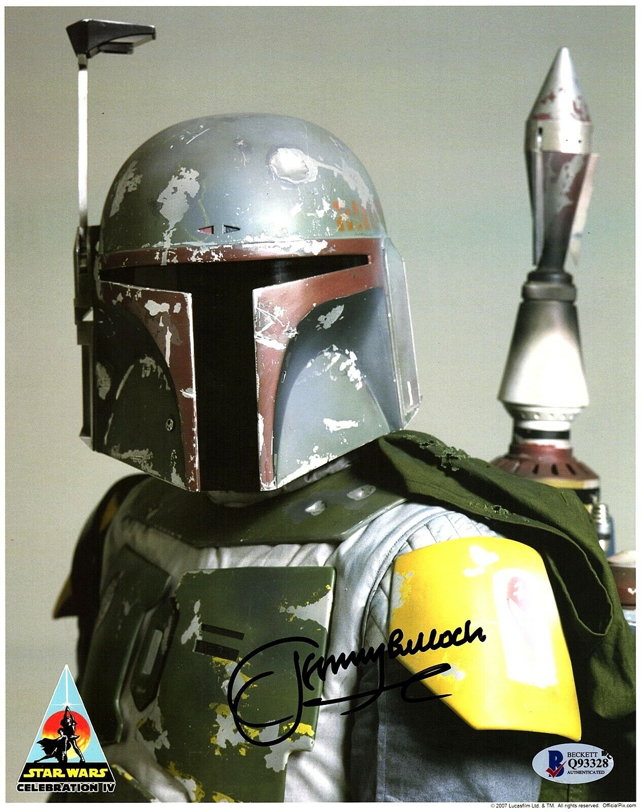 JEREMY BULLOCH Signed STAR WARS Boba Fett