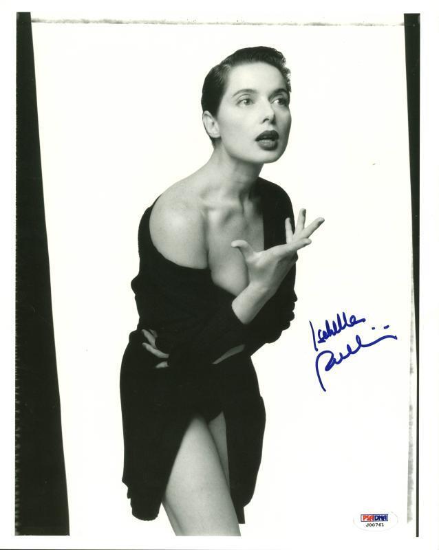 Isabella Rossellini Authentic Signed 10X12.5 Magazine Page Photo Poster painting PSA/DNA #J00761