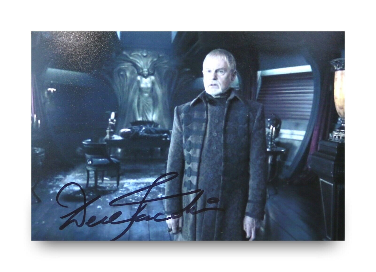 Derek Jacobi Signed 6x4 Photo Poster painting Doctor Who The Master Autograph Memorabilia + COA