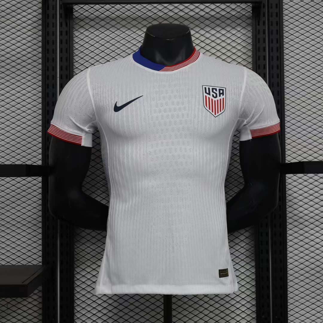 2024 Player Version USA Home Football Shirt 1:1 Thai Quality