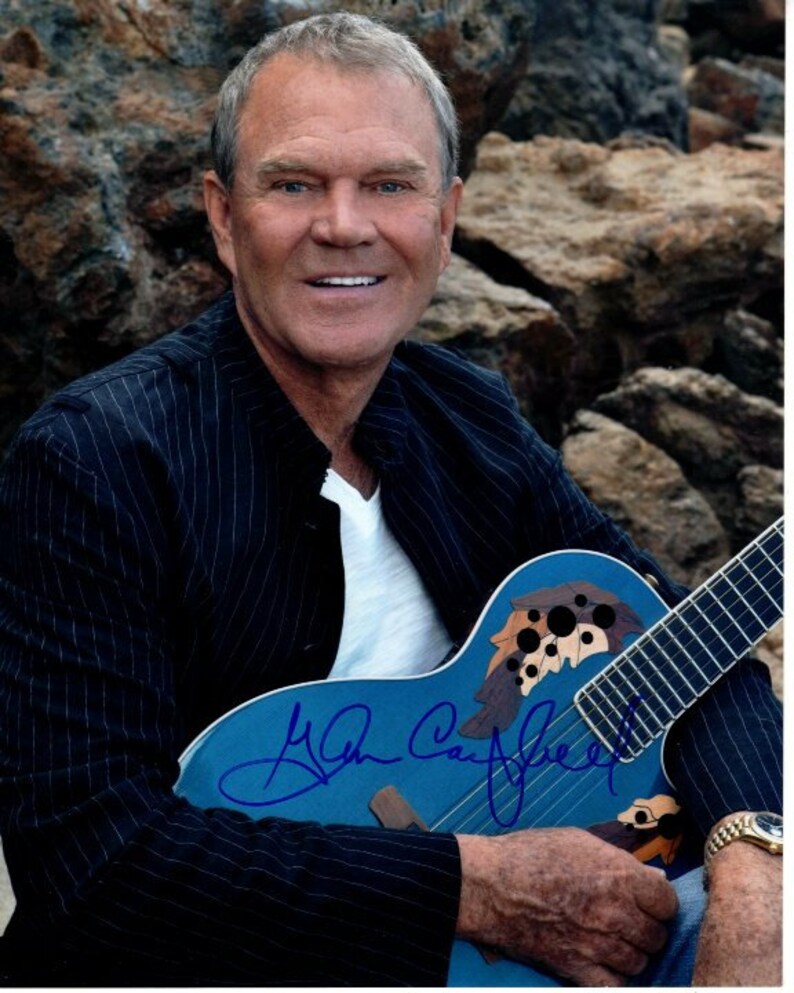 Glen Campbell signed autographed 8x10 Photo Poster painting