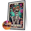 (45*65cm)Skeleton - Round AB Drill Diamond Painting