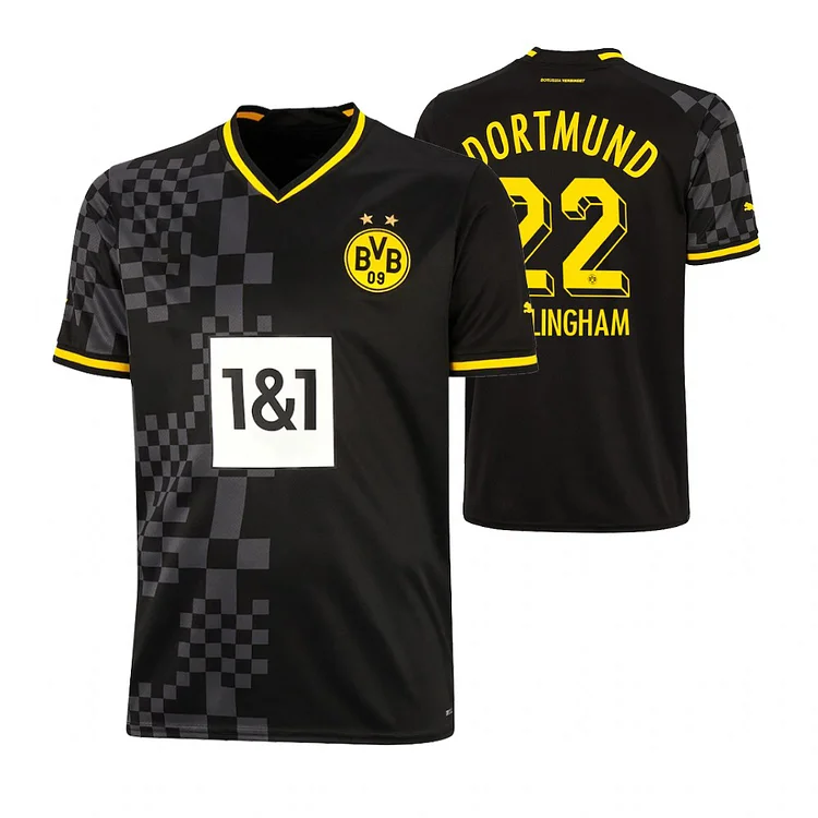 Borussia Dortmund Jude Bellingham 22 Away Trikot 2022-2023