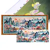 Scenery-11CT Stamped Cross Stitch 193*73cm (Big Size)