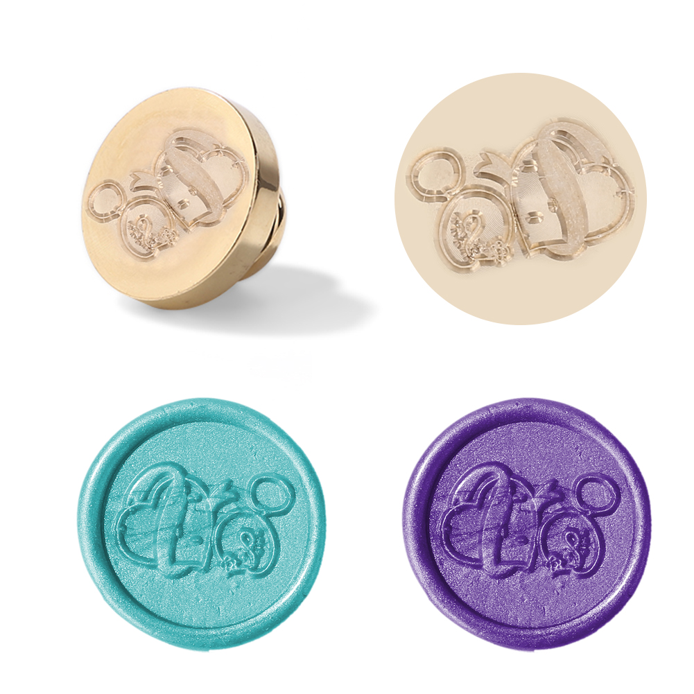 

25MM Couple Love Sealing Wax Stamp Head, 501 Original