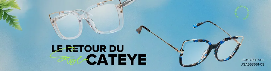 Lunettes de vue il de chat femme Lunettes cat eye