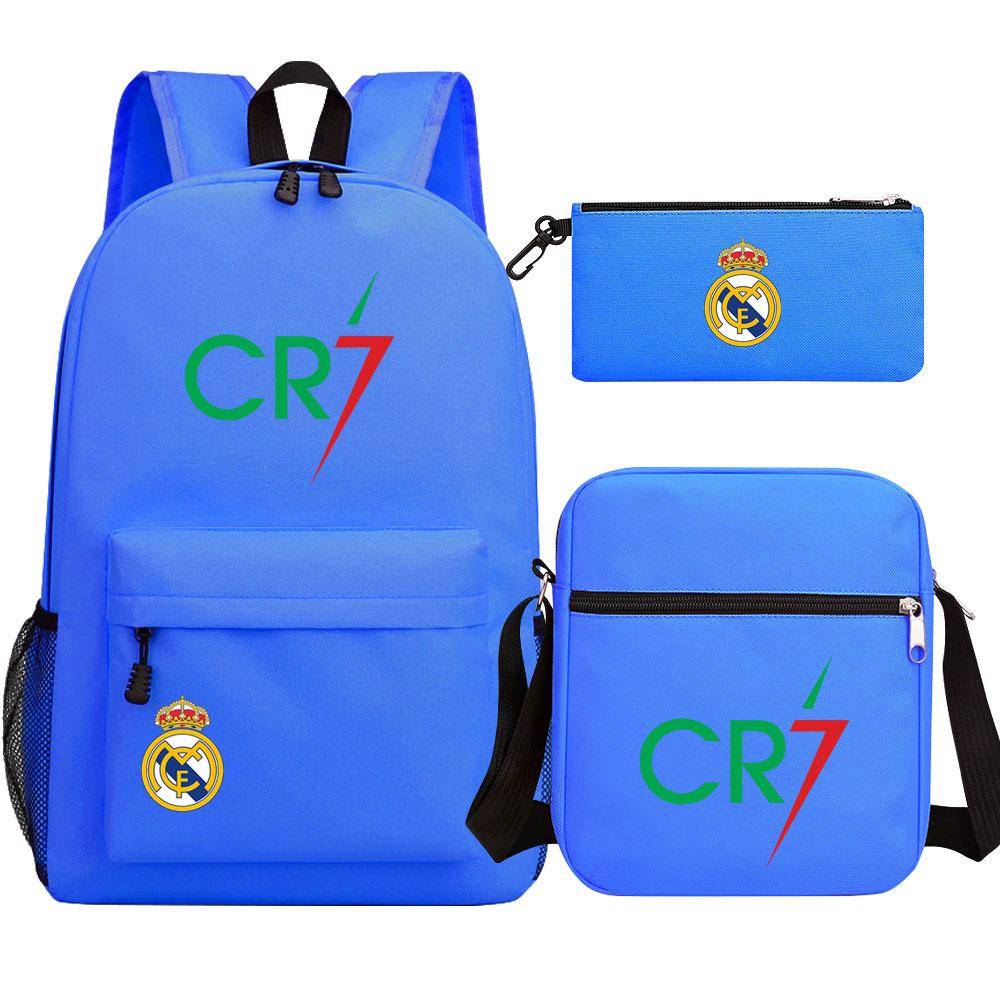Mayoulove Cristiano Ronaldo Backpack Lightweight Design for School and Outdoor Activities-Mayoulove