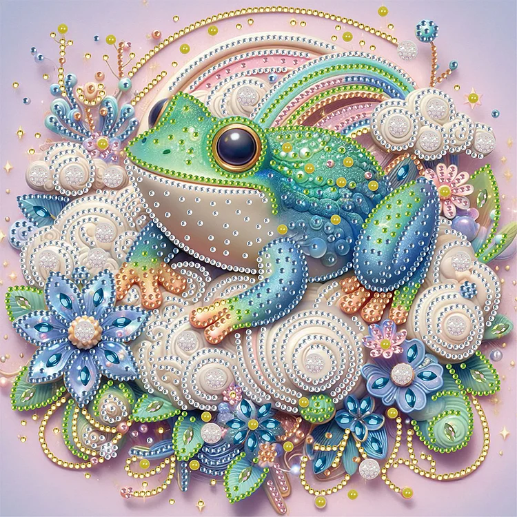 Frog 30*30CM (Canvas) Special Drill Diamond Painting gbfke