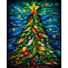 Christmas Tree - 14CT Stamped Cross Stitch - 40*50cm - Xmas