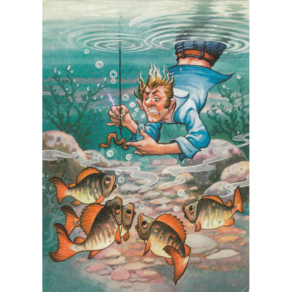 

Active Angler - Round Drill Diamond Painting - 30*40CM, 501 Original