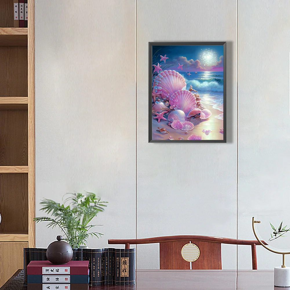 Diamond Painting - Full Round Drill - Beach(30*40cm)