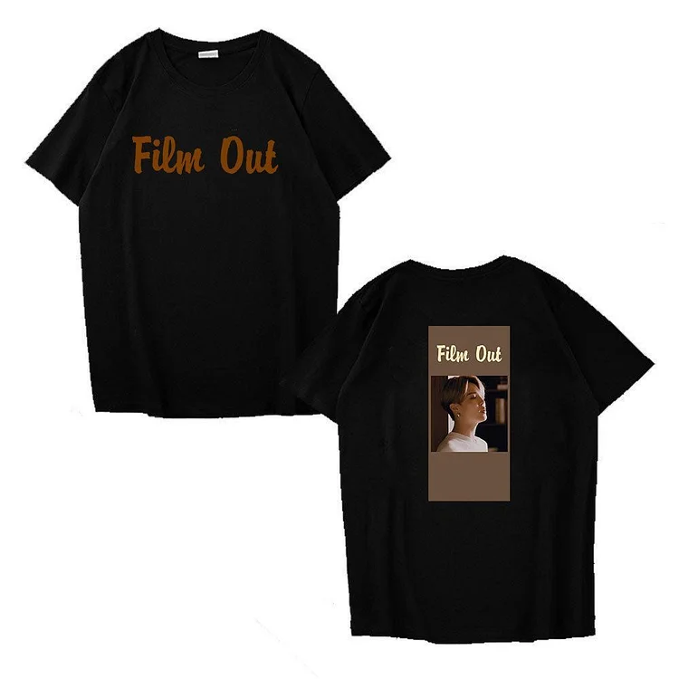 BTS Film Out short-sleeved Round Neck T-shirt