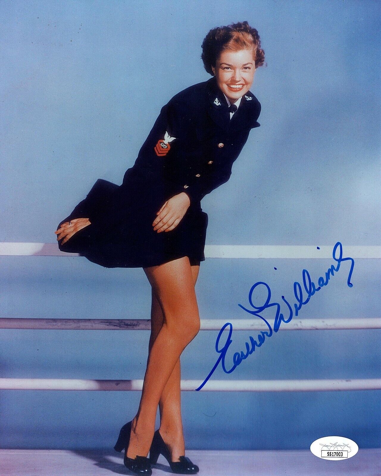 ESTHER WILLIAMS Autograph Hand SIGNED 8x10 Photo Poster painting BEAUTIFUL! SWIMMER ACTRESS JSA