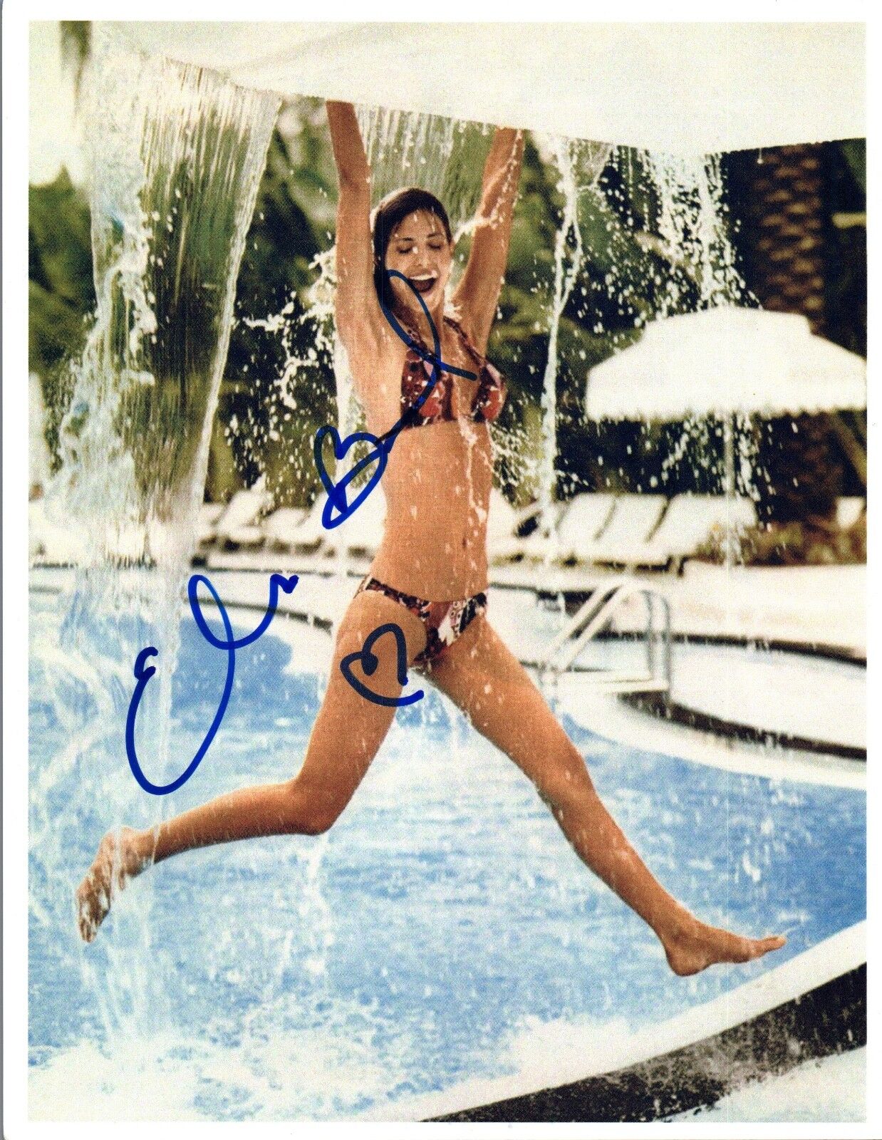 Elsa Benitez Signed Autographed 8x10 Photo Poster painting Sexy SI Swimsuit Model COA VD