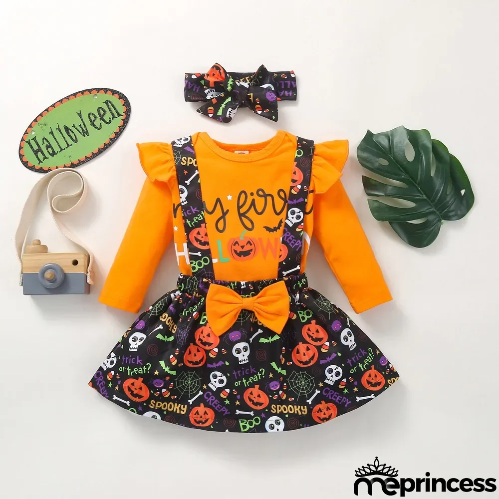 2-piece Baby/Toddler Girl Floral Long sleeve Dresses