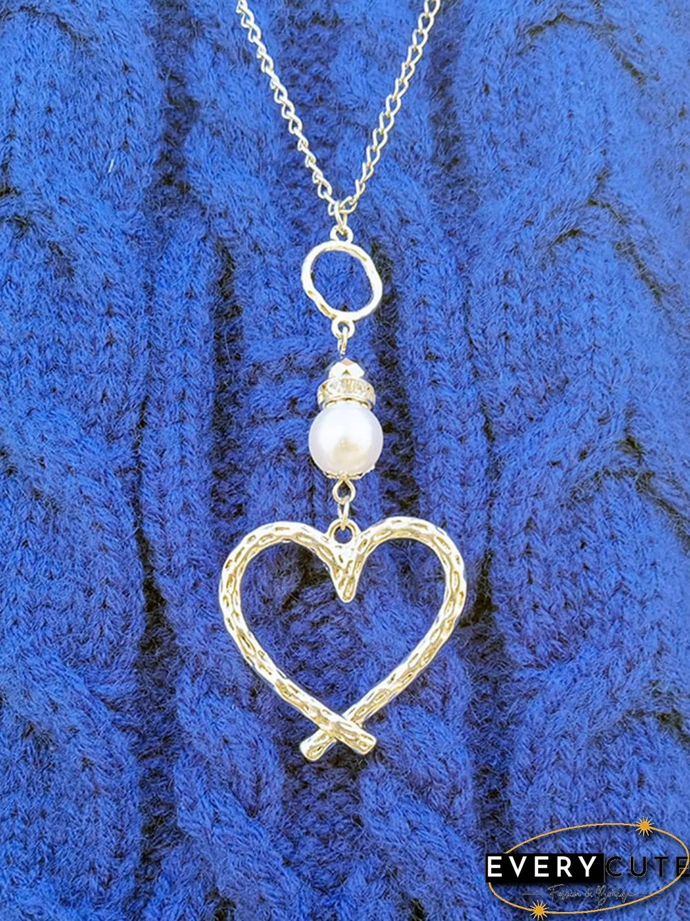 Pearl Heart Shape Necklace
