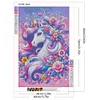 (40*60cm)Unicorn - Full Round Drill Diamond Painting