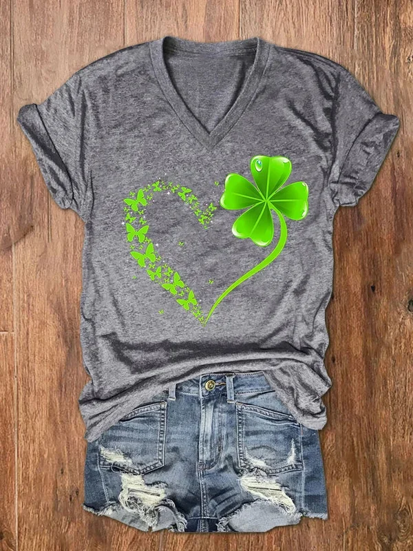Fashion Tie Dye Print Short Sleeve T-Shirt