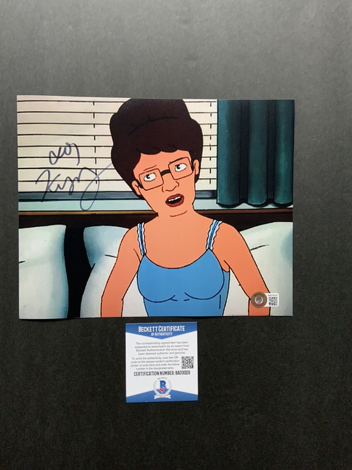 Kathy Najimy Hot signed autographed Peggy Hill King 8x10 Photo Poster painting Beckett BAS coa