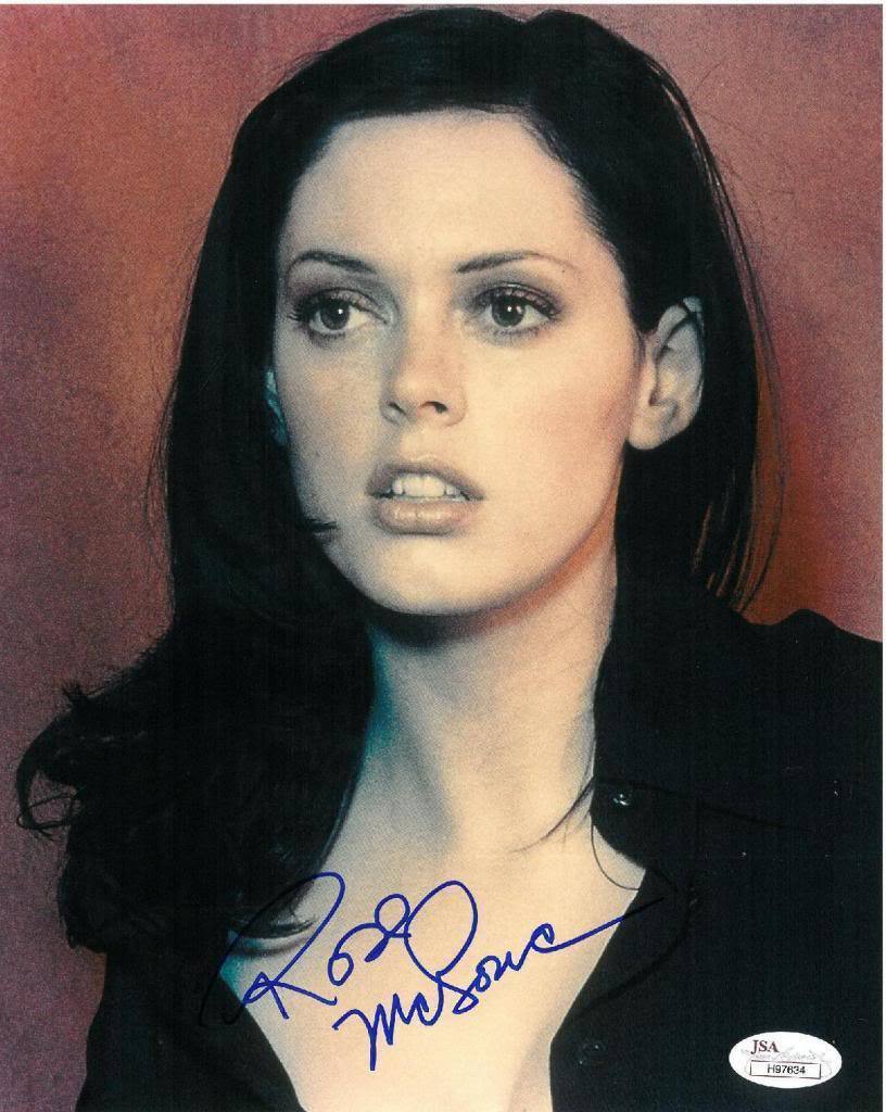 Rose McGowan Signed Authentic Autographed 8x10 Photo Poster painting (JSA) #H97634