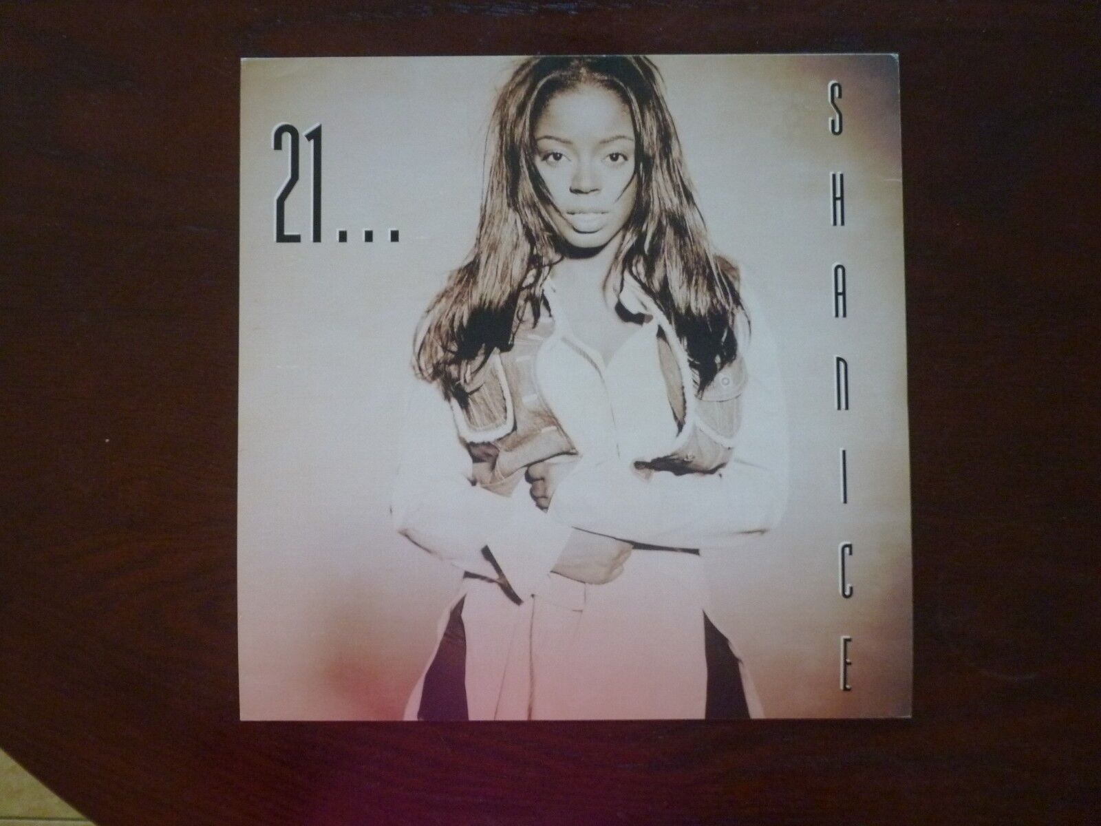 Shanice 21... LP Record Photo Poster painting Flat 12x12 Poster