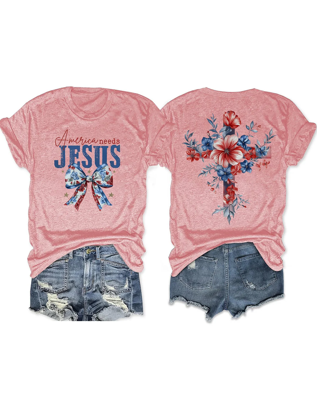 America Needs Jesus T-shirt