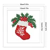 Christmas Stockings-11CT Stamped Cross Stitch 20*20cm/7.87*7.87in tapestrymarket
