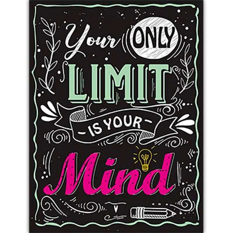 Casual Elegant Preppy Style Letter Silk Cloth Pendant Wall Art