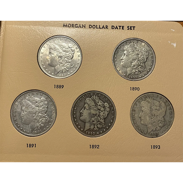 Last 10 sets Complete Set 1878–1921 S Morgan Silver Dollar Set-28PC 