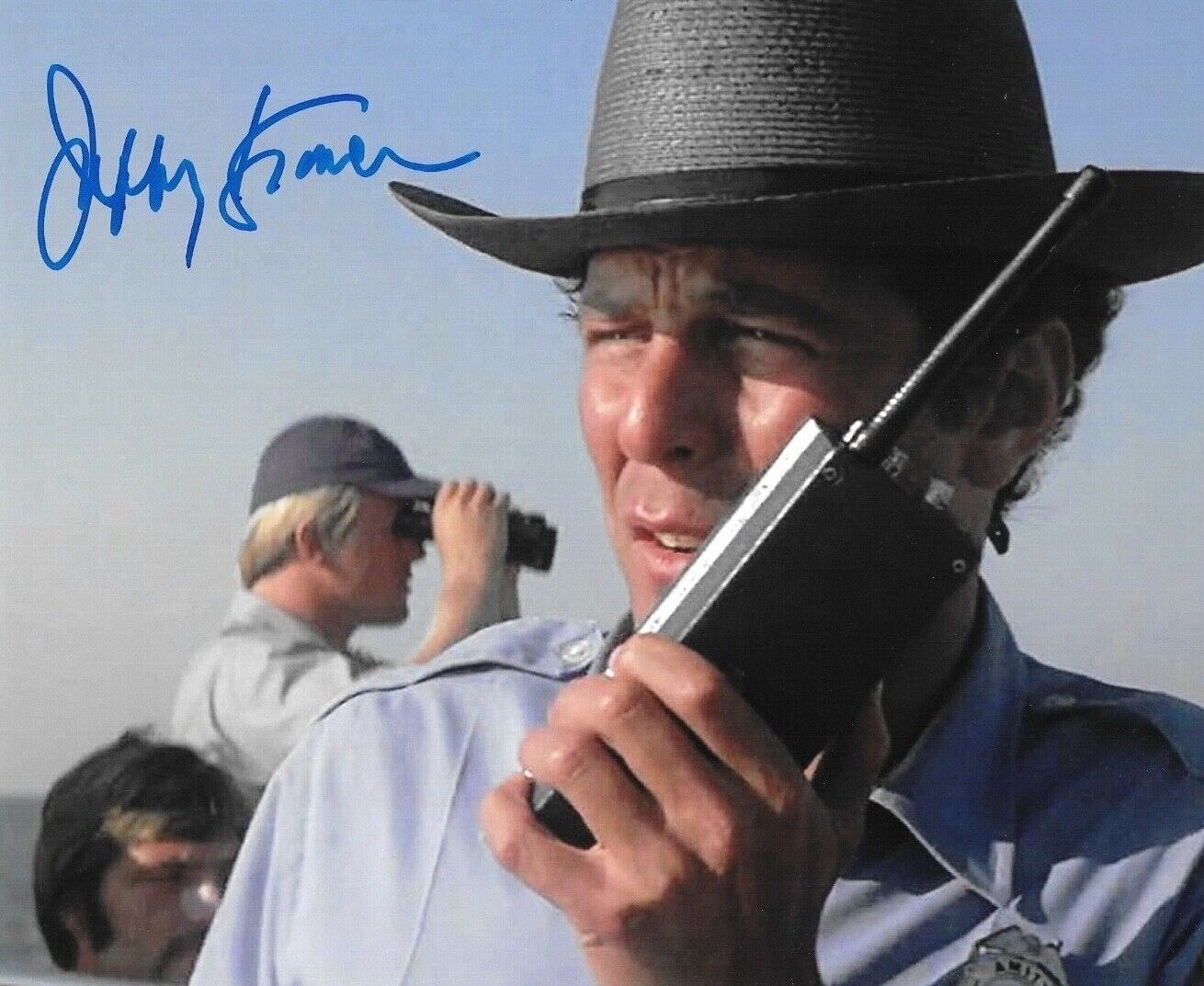 * JEFFREY KRAMER * signed 8x10 Photo Poster painting * JAWS * PROOF * COA * 4