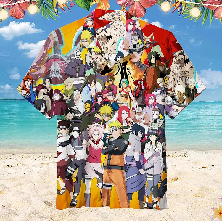 Naruto Shippuden|Unisex Hawaiian Shirt