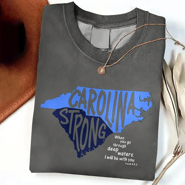 Retro North Carolina Mountain Strong Comfort Colors T-Shirt