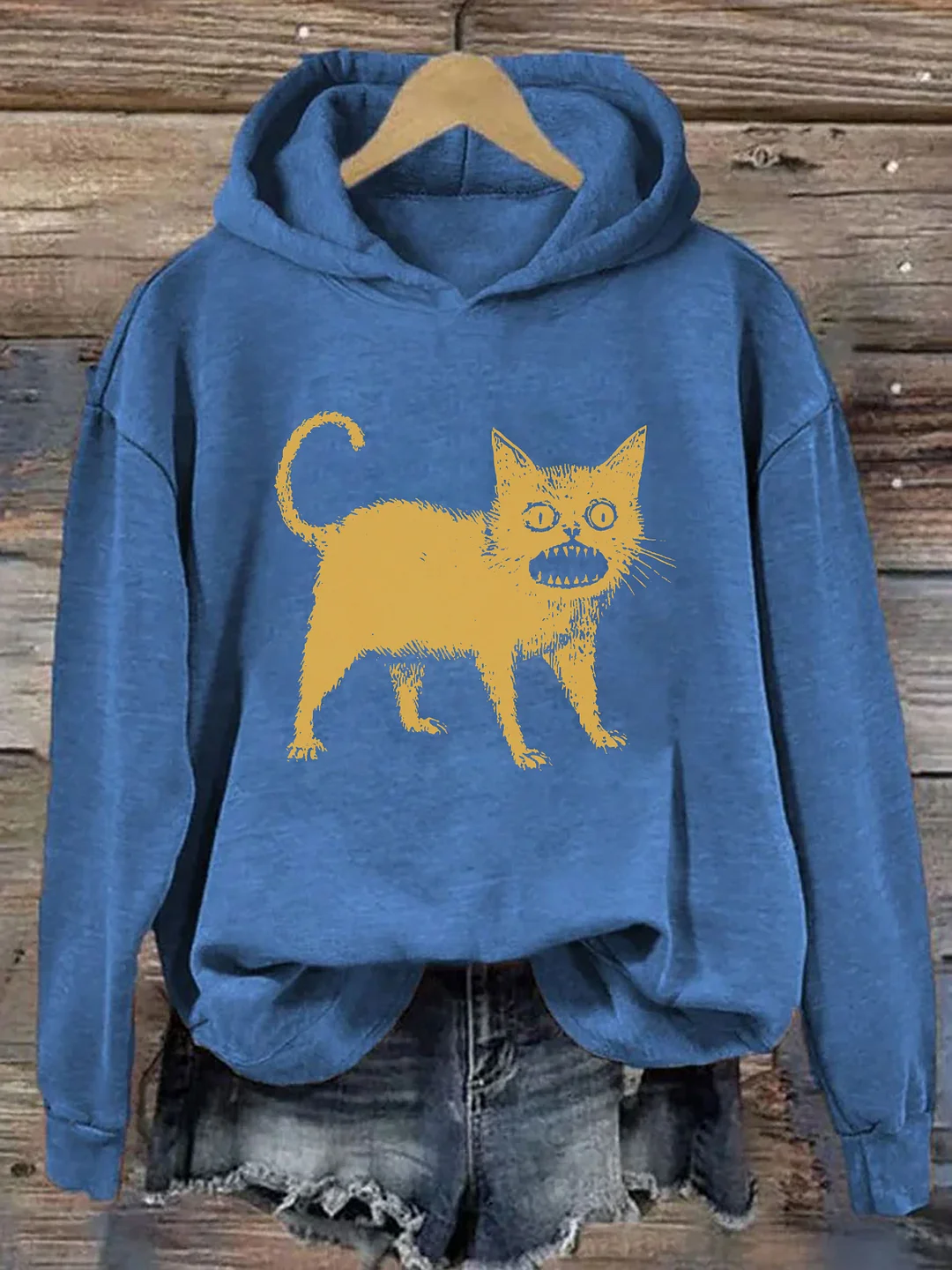 Horrible Japanese Cat Hoodie