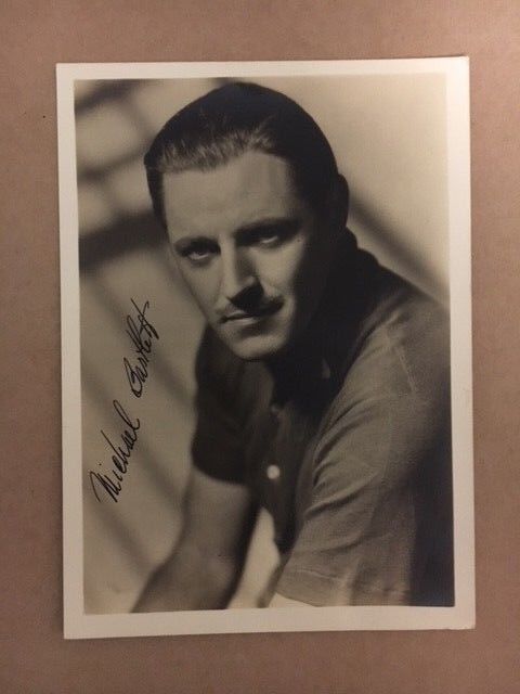 Michael Bartlett Boldly Signed 5x7 Vintage Photo Poster painting Auction House COA