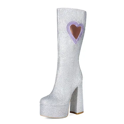 Forever Women's Rhinestone Embellished Pointed Toe Ankle Booties...