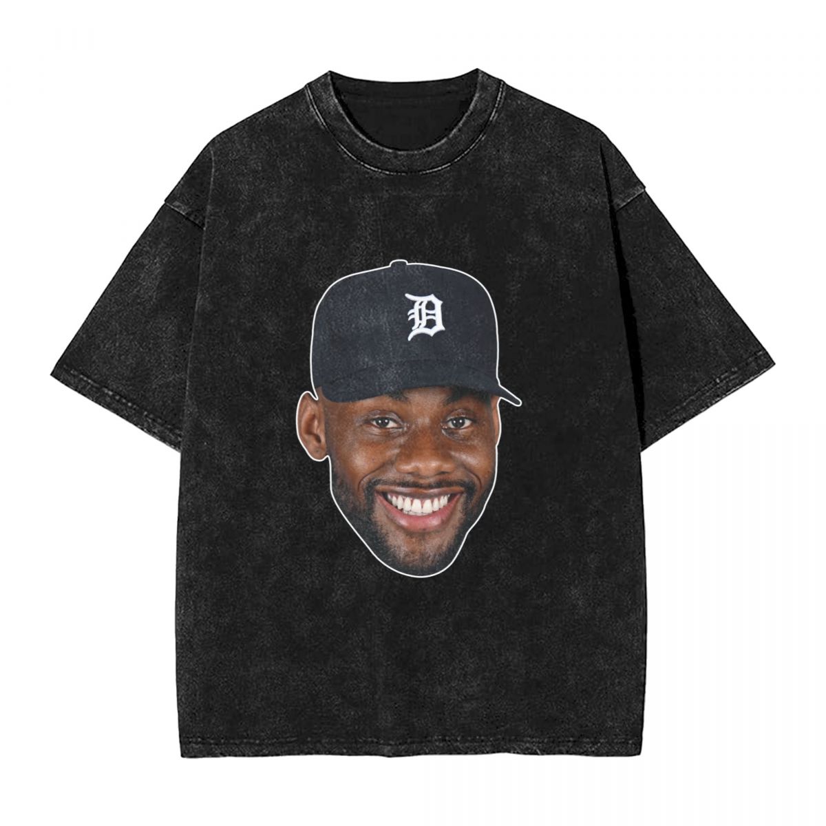 Detroit Tigers Akil Baddoo Printed Vintage Men's Oversized T-Shirt