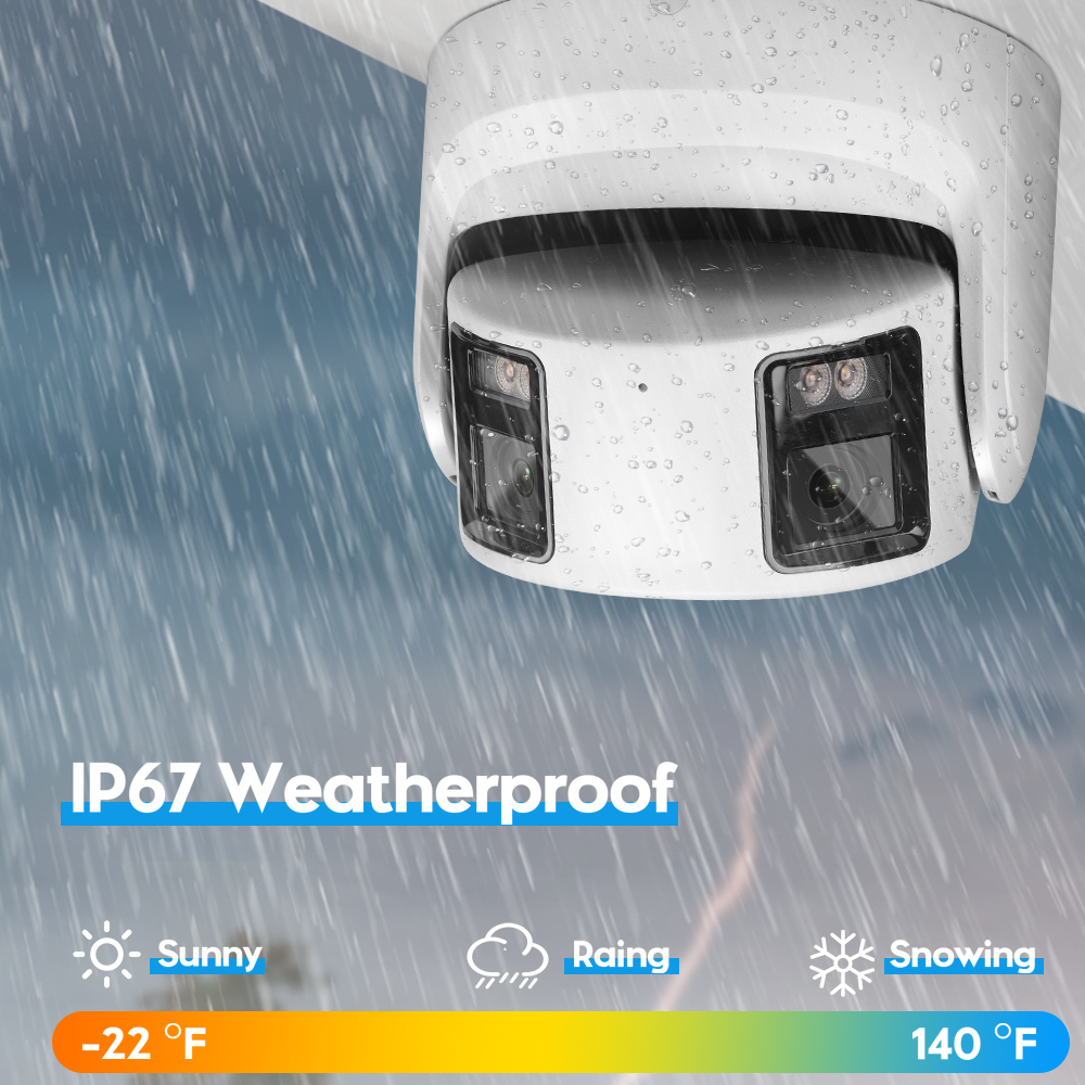 Outdoor panoramic security camera, hikvision ip cameras