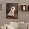 Diamond Painting-DIY Full Round Drill Cowboy Cat