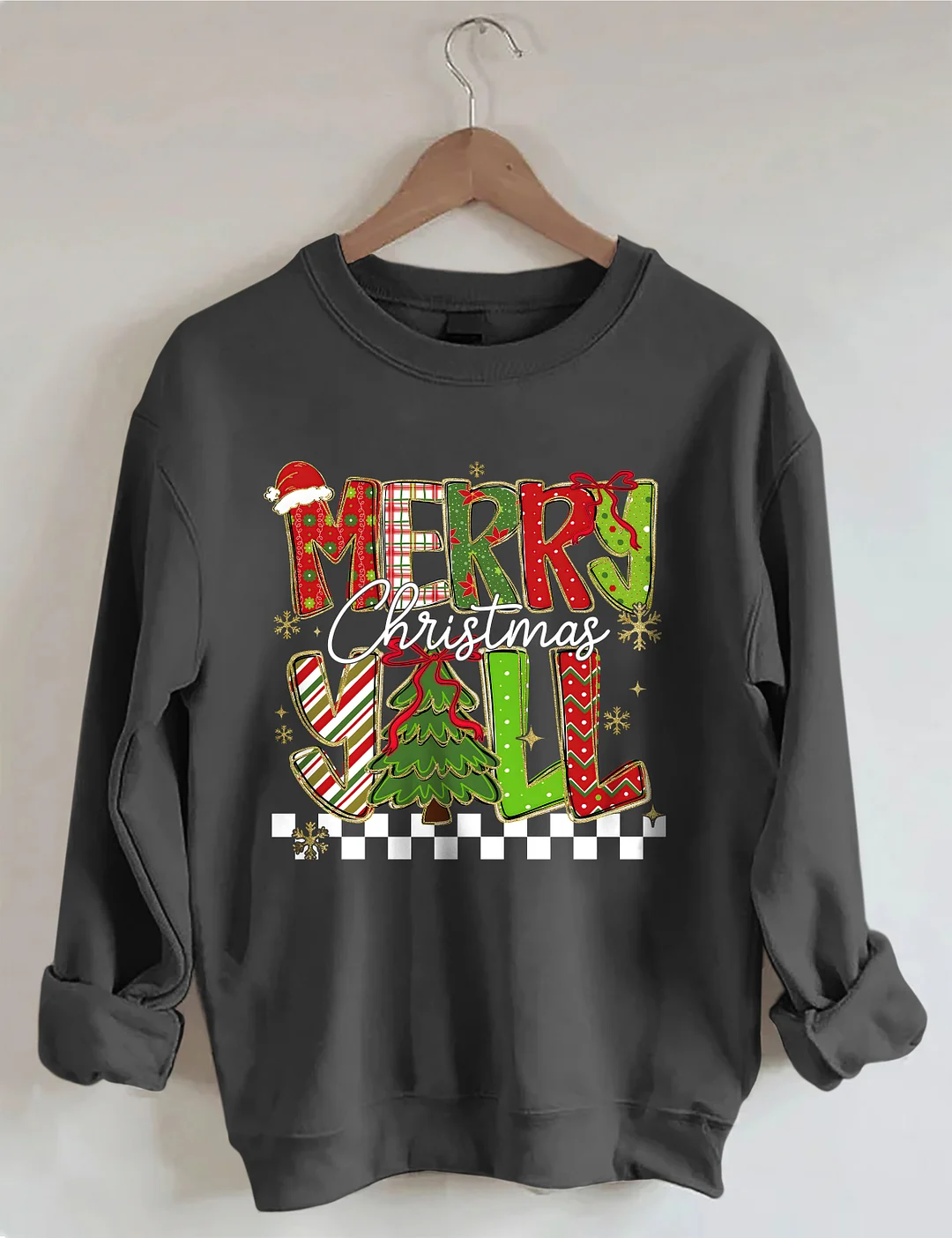 Merry Christmas Y&rsquo;all Sweatshirt