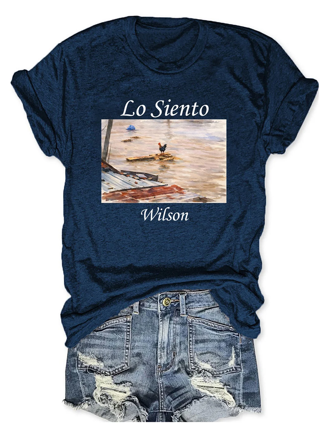 Lo Siento Wilson Rooster T-shirt