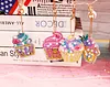 4pcs DIY Cupcake Full Drill Special Shaped Diamond Painting Keychains Gifts