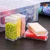 (US Local)64 Grids Diamond Painting Storage Containers Box for Beads Art DIY Crafts Tool