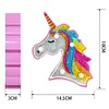 Creative DIY Full Diamond Painting Unicorn LED Light Bedroom Decor Night Lamp