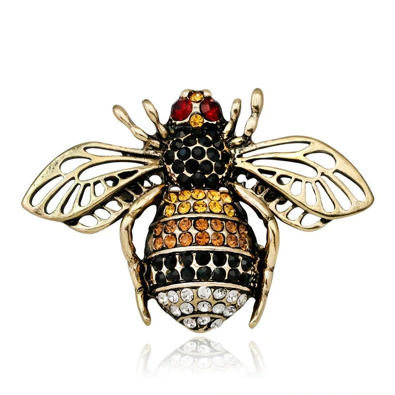 Limited Edition - Rhinestone Adorned Brooch