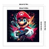 Super Mario-11CT Stamped Cross Stitch 40*40cm